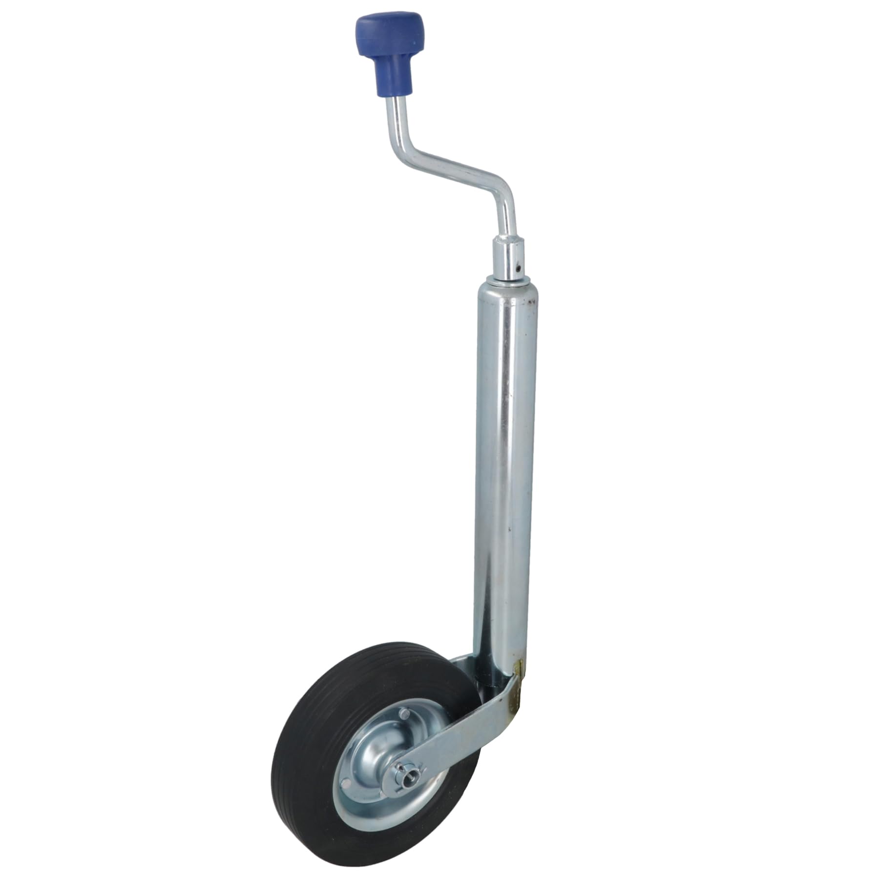 AB Tools 48 mm Przyczepy do kół podporowych 200 mm stalowe koło środkowe + zacisk dzielony