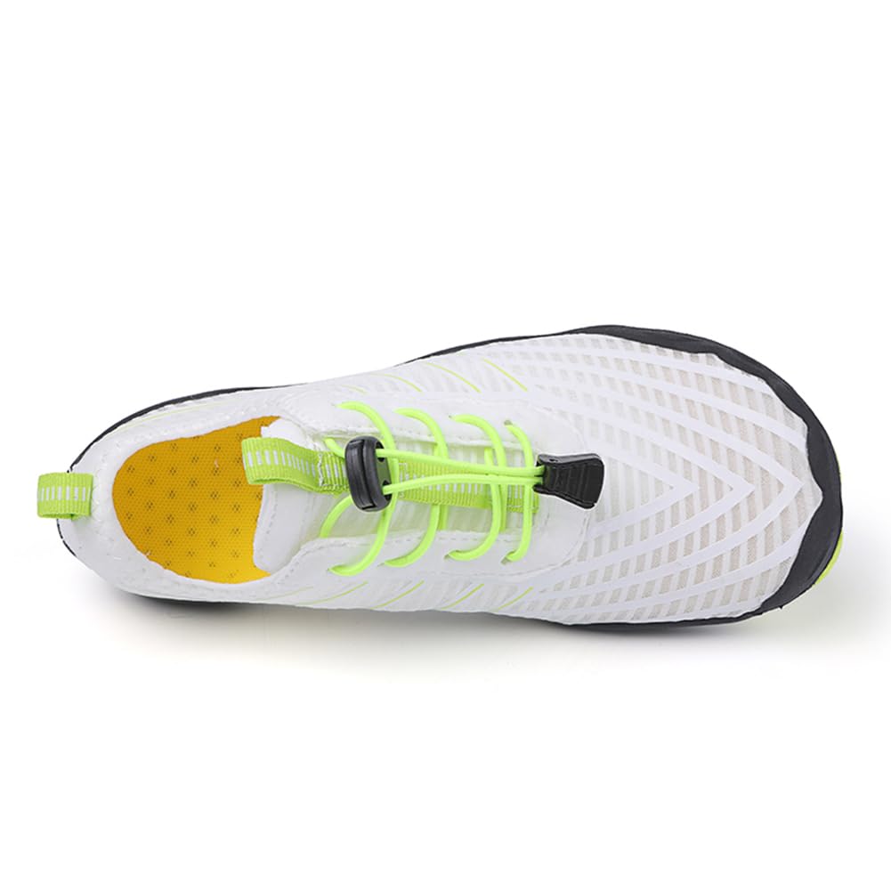 HiGropcore Water Shoes Men Women, Barefoot Wide Toe Box Beach Shoes, Quick Dry Breathable Swim Aqua Socks with Drainage