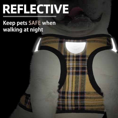 72% Off PUPTECK Dog Harness Set with Reflective Vest - Image 5