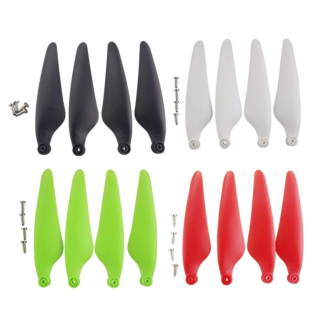 ドローンパーツ Hubsan Zino H117S Hubsan Zinoのプロペラガード保護バンパープロペラ H117SQuadc Amazon.co.jp: 16PCS プロペラ Hubsan H117S Zino H117S Zino Pro に適応  折りたたみ式クワッドコプターアクセサリーリモートコントロールヘリコプタパドル : 家電＆カメラ