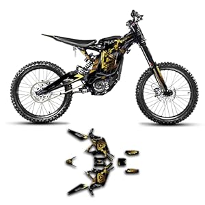 Kungfu Graphics Custom Decal Kit For Surron Sur-Ron Off-Road Motorcycle Dirt Bike Light Bee X Lbx, Black Yellow, Srx17N056-Kr 9 51eqsegrmdl. sl500 . ss300