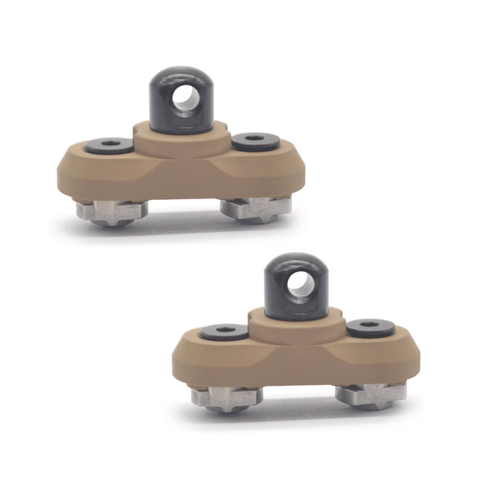 Sling Swivel Stud Mount Adapter 2 Pack-Tan