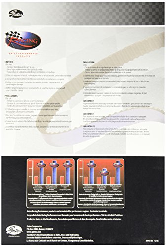image for Gates T224RB Blue Racing Timing Belt