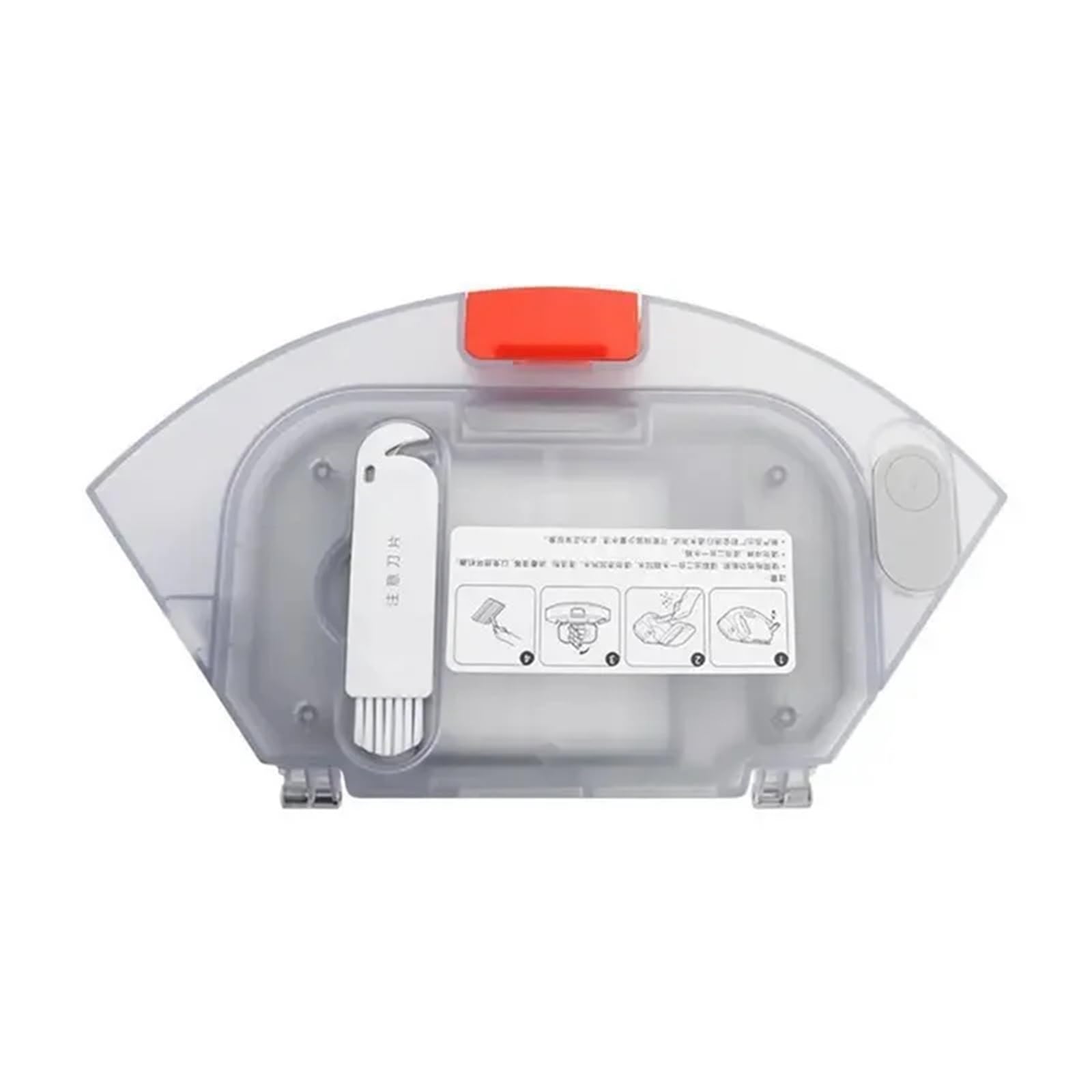 Szwaldaper For Xiaomi, for S20/d106 Robot Vacuum Cleaner Replacement Part 2 in 1 Water robot vacuum dirt bin