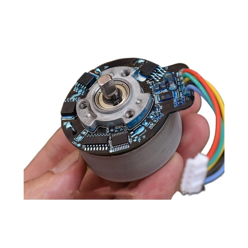 POWTAXBJGD BL4525 Massage Fascia Brushless Electronic Starter DC 16.8V 24V Large Torque Outer Rotor Electronic Starter Signal Adjust Speed Regulation(B Motor 16.8V)
