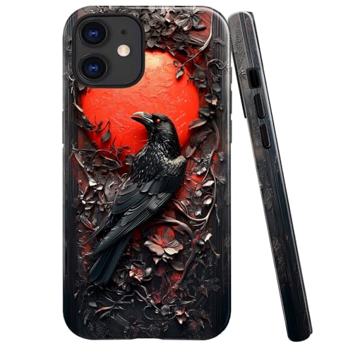 Coque iPhone 12 corbeau lune résout le problème des rayures