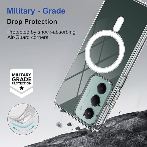 Image of Zapcase Back Case Cover for Mi Redmi 15 5G | Compatible for Mi Redmi 15 5G Back Cover | Compatible with Mag-Safe | Scratch-Resistant Back Cover | Clear