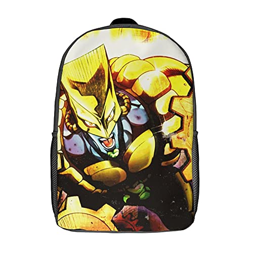 ジョジョの奇妙な冒険 ザ ワールド リュック メンズ カジュアルリュック 大容量 バックパック 耐用 通学 軽量 防水 丈夫 遊園地 山登りノートパソコン入れる タウンリュック 17inch 男女兼用 ジョジョの奇妙な冒険 ザ ワールド リュック メンズ カジュアルリュック 大容量 バックパック 耐用 通学 軽量 防水 丈夫 遊園地 山登りノートパソコン入れる タウンリュック 17inch 男女兼用