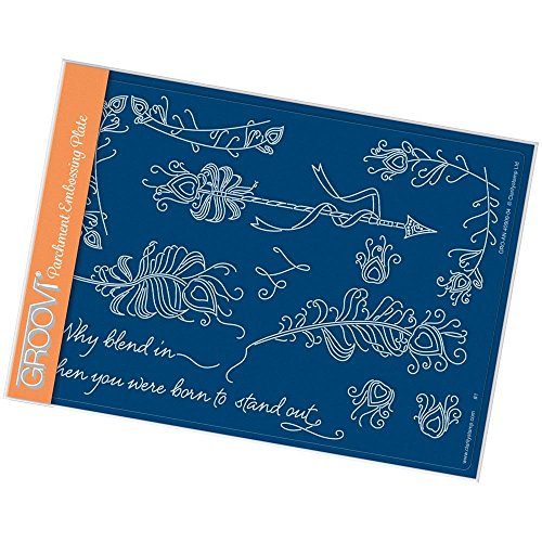 Chiarezza francobolli - Groovi Border piastra