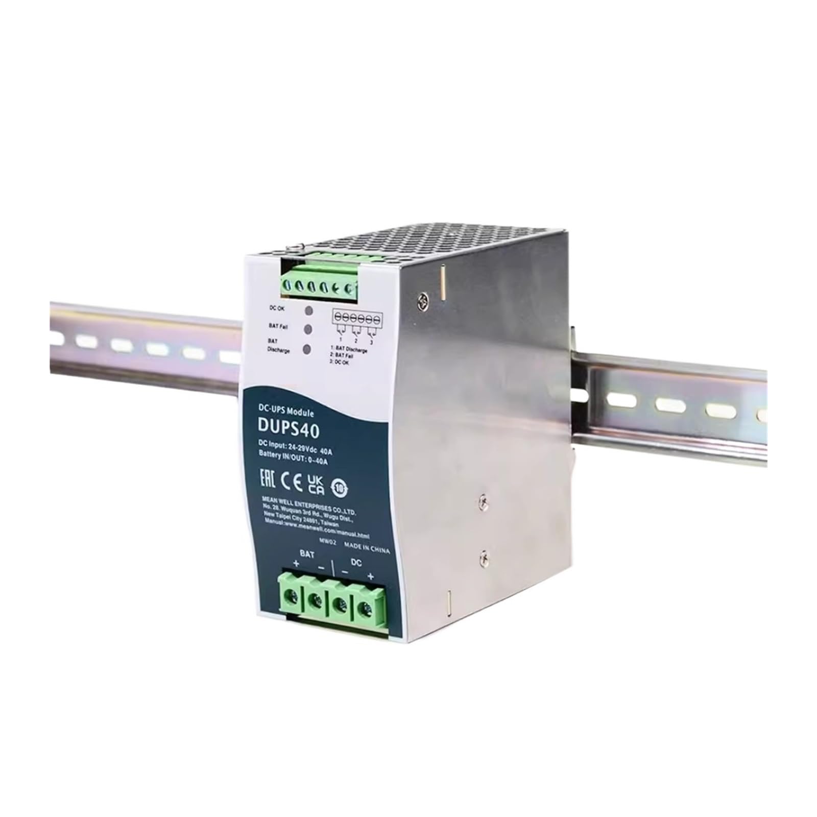 TSCFHGQI DUPS40 24V/40A Rail Type Uninterruptible DC-UPS Module
