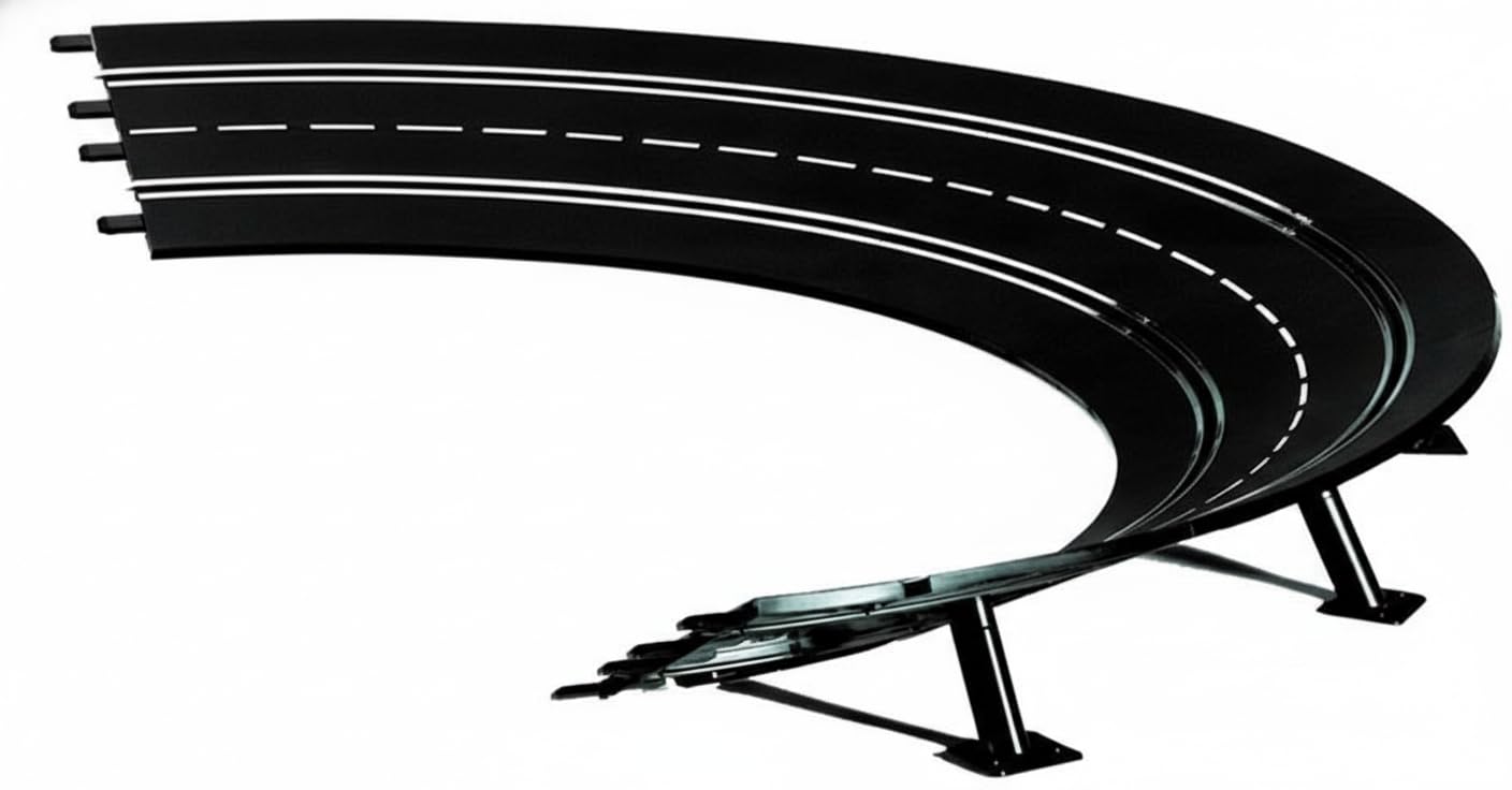 High Banked Curve 2/30, 6Piece - Digital 124/132 & Analog