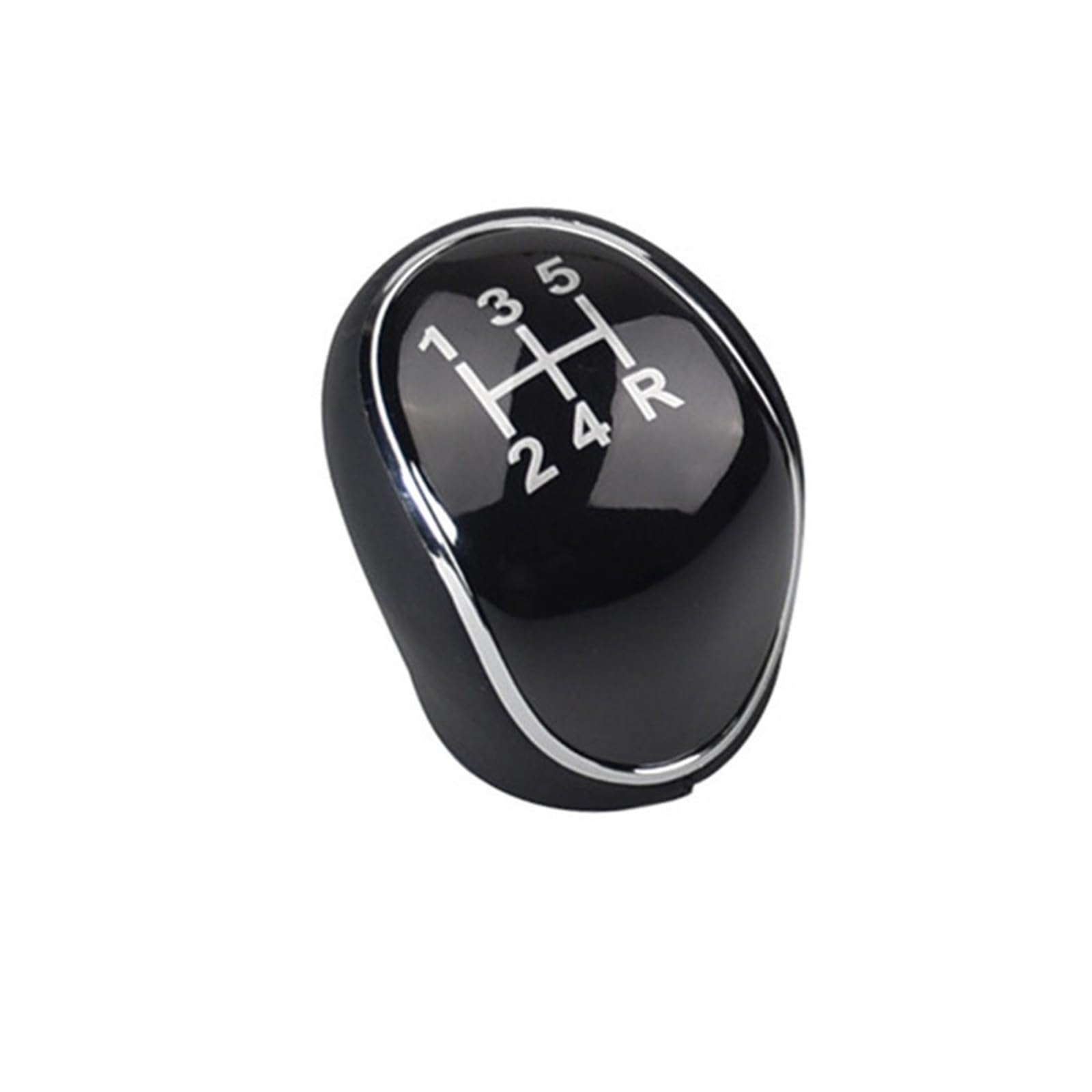 Grddpltu 5 Speed Gear Shift Knob Manual Gear Shift Knob Shifter Lever Headball 5 6 Speed Car Compatible With Mondeo Mk4 For S-Max For C-Max For Focus Mk2 For Kuga(5 Speed)