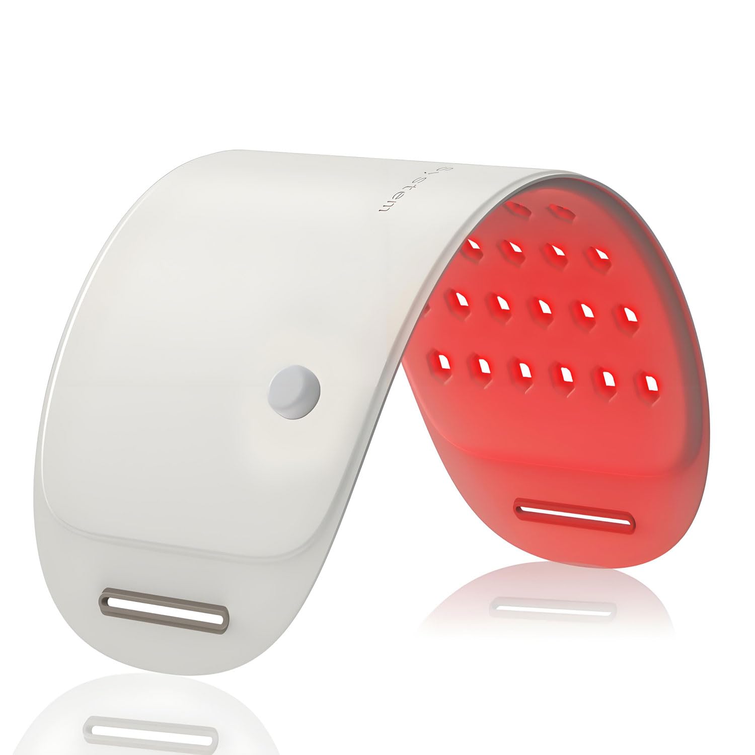 Thérapie par Lumière Rouge pour Corps, Ceinture de Thérapie par Lumière Rouge, Luminothérapie Led Rouge pour Soulager Les Douleurs Musculaires de Taille Envelopper Taille Dos Ventre