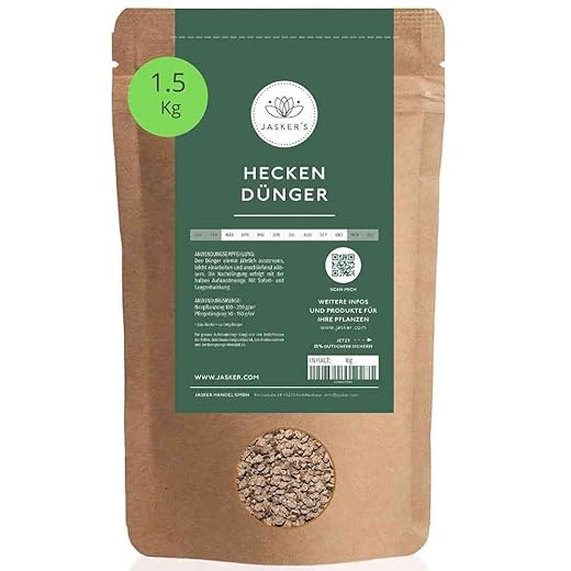 Rosendünger 1.5 Kg I 100% Langzeitwirkung für gesunde Rosen I Optimaler Rosendünger für Garten Rosen Pfingstrosen & Kletterrosen I In Deutschland Abgefüllt