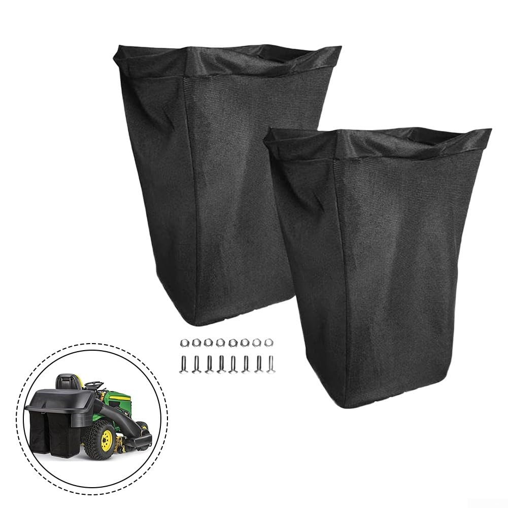 Lot de 2 sacs à gazon pour tondeuse à gazon série 100 et tracteurs à gazon La Series, pour D100, pour D110, pour LA120 et pour tondeuses Z225
