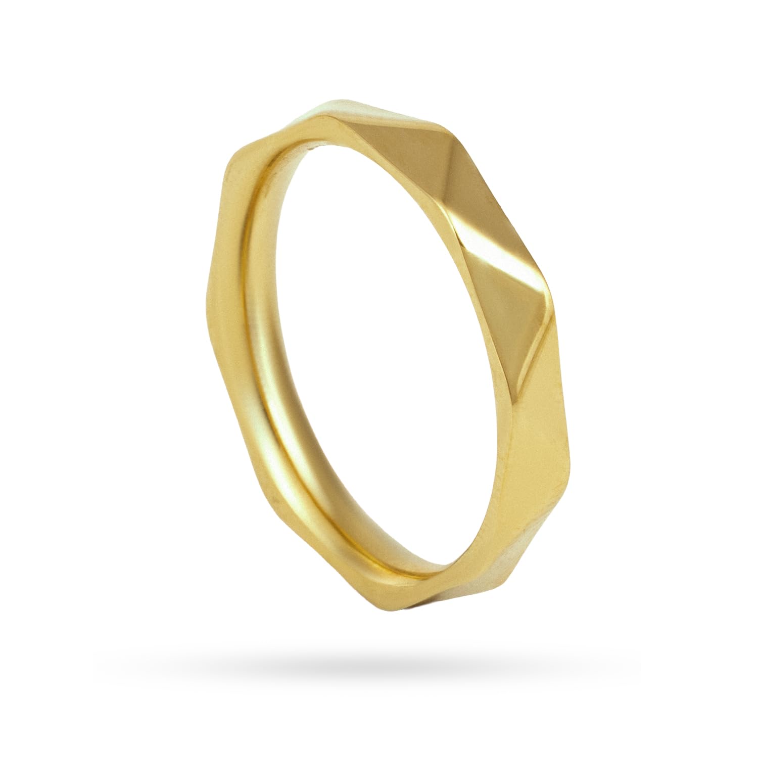 Celtic Traingles Band Ring for Women(Size-6,7,8) - Waterproof & Anti-Tarnish-image-18