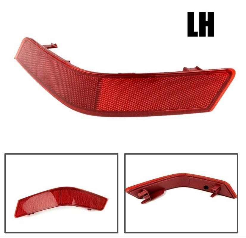 Image of Rear Bumper Reflector Fit for Nissan Rogue 2017 2018 2019 2020 Rear Bumper Reflector Tail Light 26560-6FV0A (Left + Right Side)