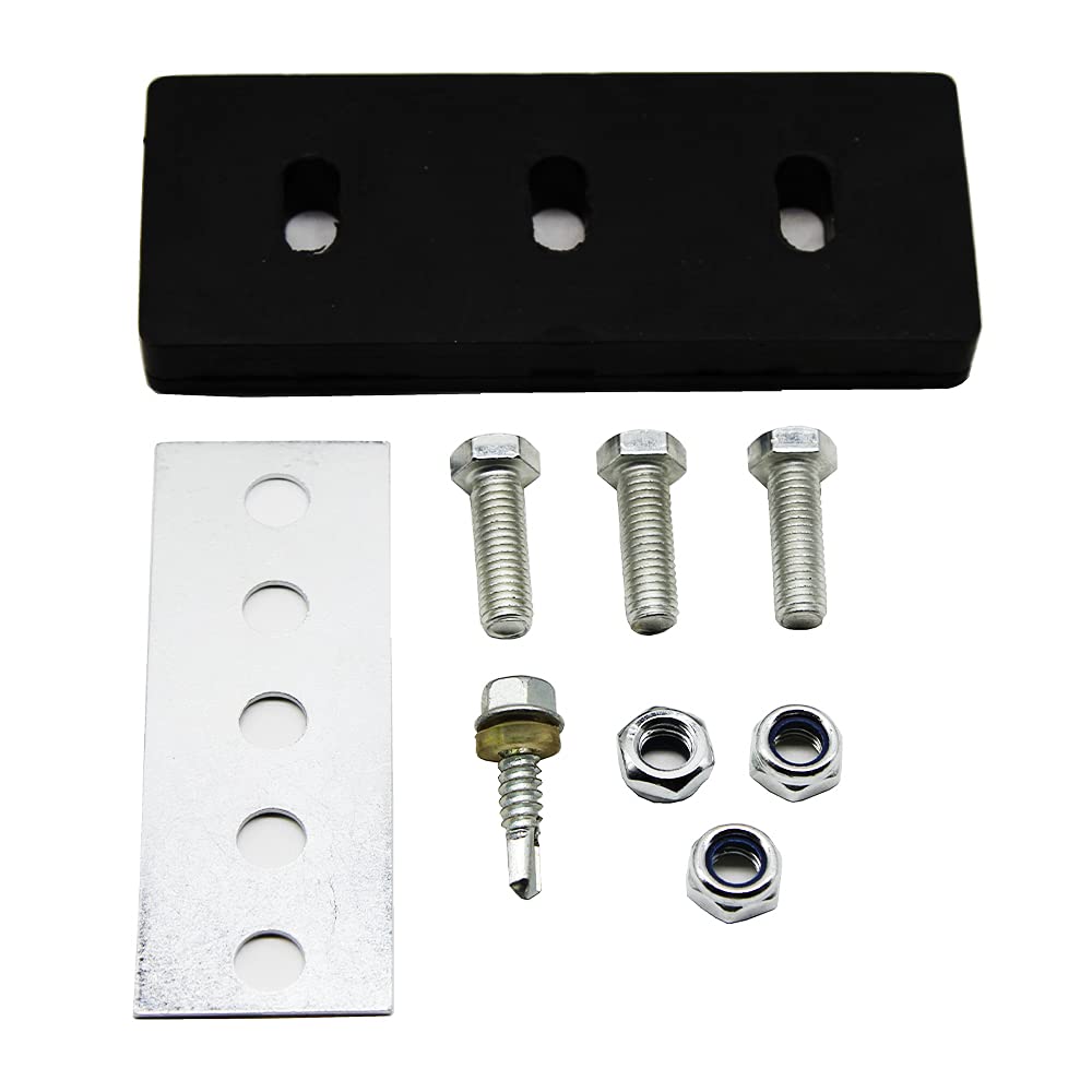 LoofuSnow Blower Impeller Kits 3-Blade Universal Modifies 2-Stage Machine (1/4" Thick Rubber Paddle)