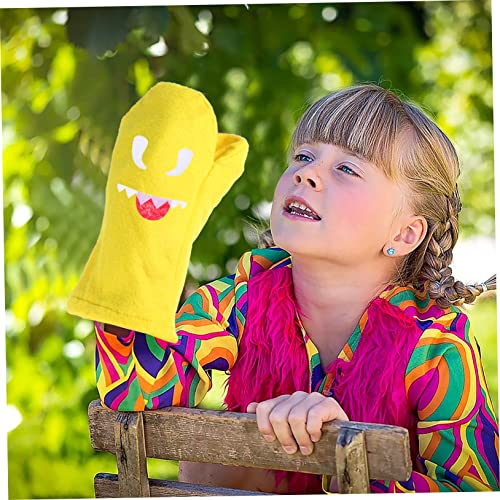 COHEALI 1 Conjunto Kit De Fantoches De Mão Fantoches De Mão Para Crianças Mexer Olhos Artesanato Fel