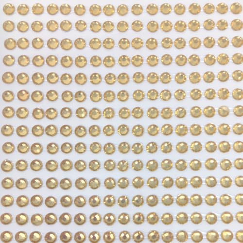 Adhesivo de strass marron de 4mm AllyDrew cristales brillantes con 1000 piezas para manualidades 2