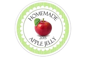 Vintage 36 Kitchen Labels, Apple Jelly Canning stickers, Canning Labels, Homemade Kitchen Stickers
