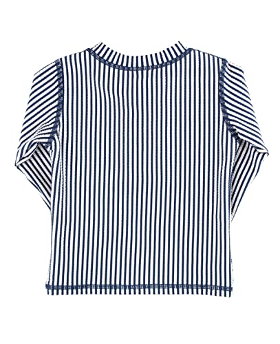 Image of RUGGEDBUTTS Baby /Toddler Boys Long Sleeve Rash Guard Swim Shirt w /UPF 50+