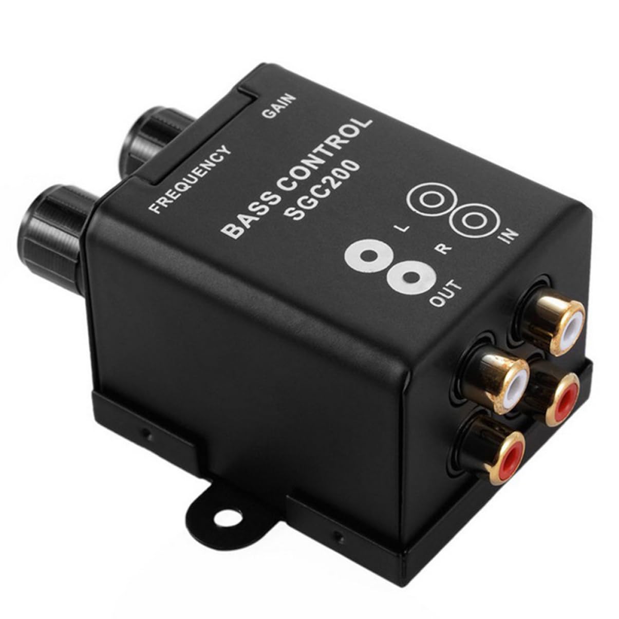 Holibanna 1Pc Durable Remote Level Control Knob for Car Stereo Amplifier Gain Volume Control for Speakers Bass Casing for Optimal Signal Transmission