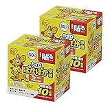 アイリスオーヤマ 使い捨てカイロ ミニ 貼る 60枚 日本製 ぽかぽか家族