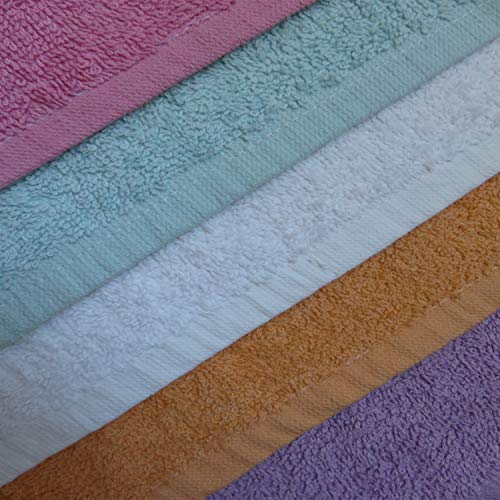 Towelfirst 5-Pack Extra-Absorbent Bath Towel Set - Large, 27X54 Inches, 100 Percent Cotton Bath Towels - Soft And Quick Drying - Best For Bath, Pool And Guest Use, Get 2 12X12 Inches Washcloths #TOP2