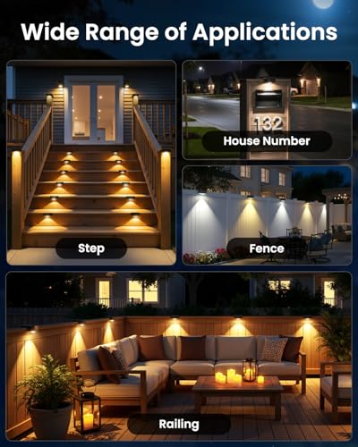 Save 40% on JOFIOS Solar Fence Lights 12 Pack with code SZMUY7HK
