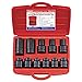 Genius Tools 11PC #5 Spline Dr. SAE Truck Wheel Impact Socket Set (CR-Mo) - TR-511S