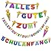 Produktbild Oblique Unique® ABC-Girlande zur Schuleinführung  Bunte Deko mit Zuckertüten für Schulanfang & Einschulung  Festliche Kinder-Deko für den ersten Schultag
