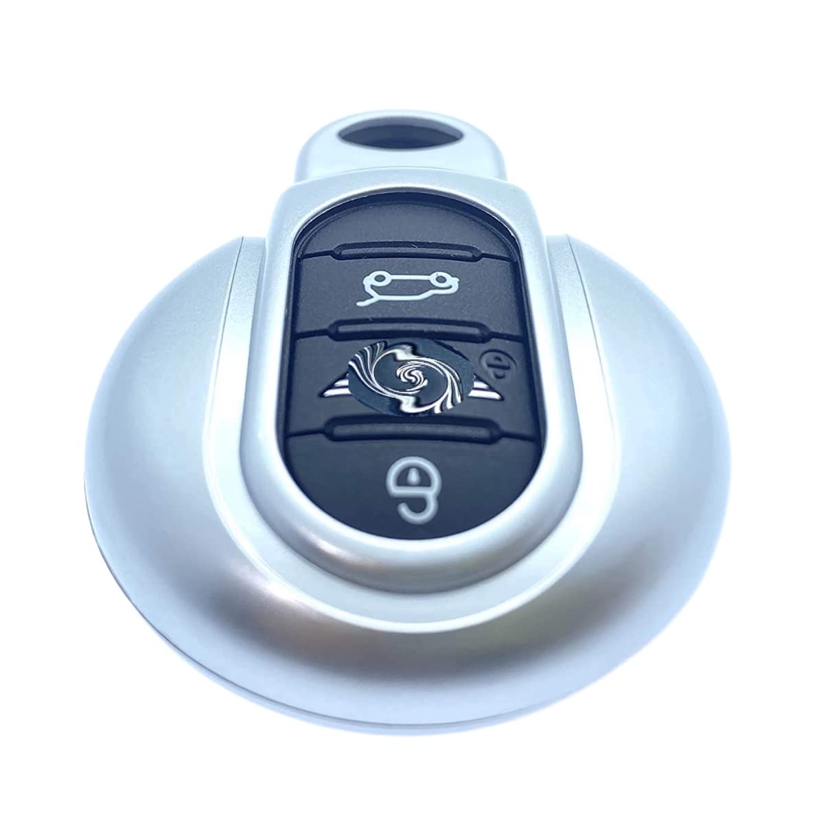 ontto Cover Custodia Protettiva per Chiave Mini Portachiavi Auto in Silicone Morbido per Mini Cooper One S JCW F54 F55 F56 F57 F60 Clubman Countryman Guscio Protettivo Coprichiave-Blu