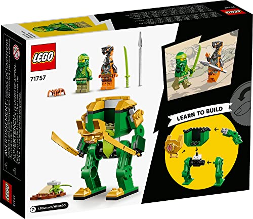 71757 LEGO® NINJAGO® Robô Ninja do Lloyd; Kit de Construção (57 peças)
