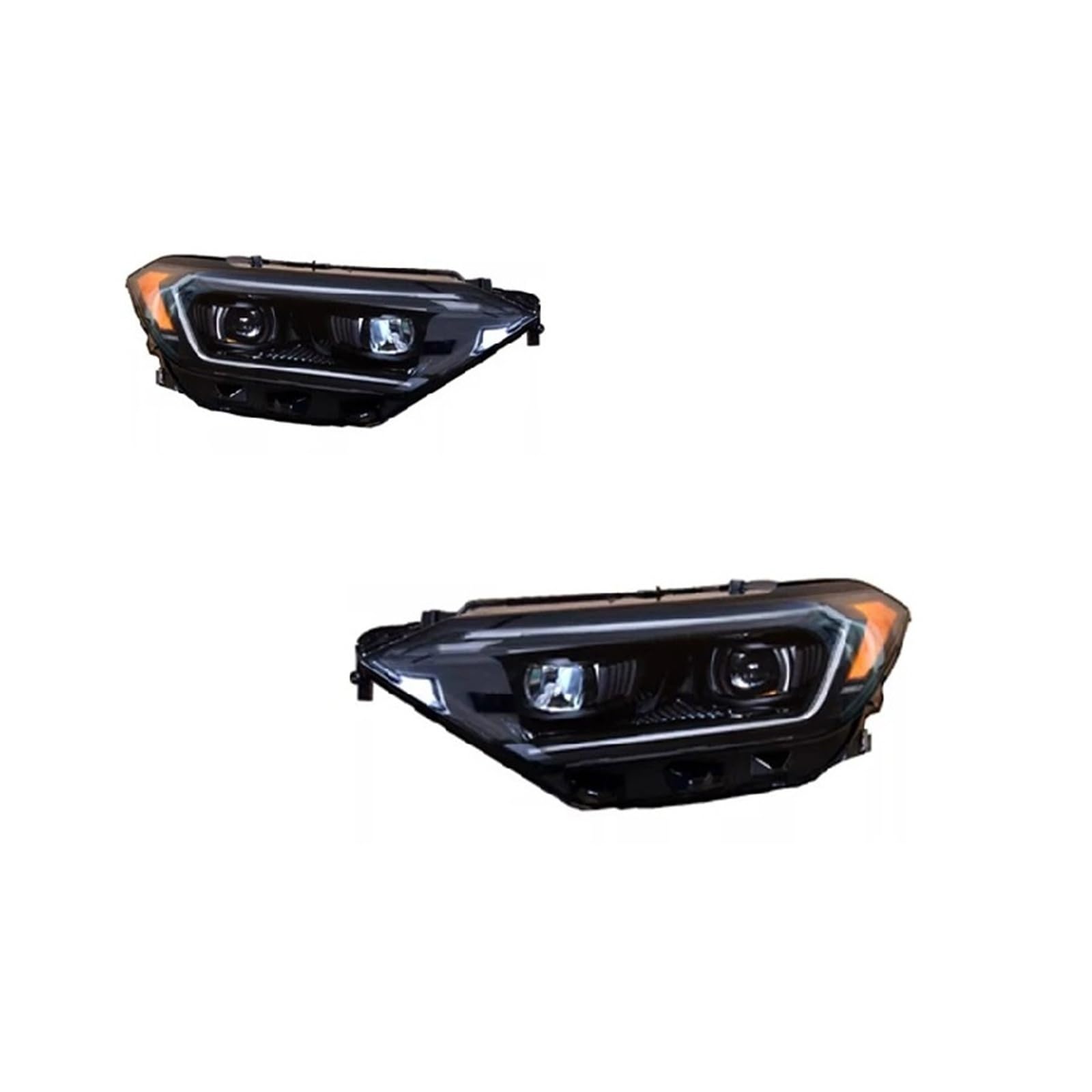 Pasuje do VW Jet//ta Sagitar 19-23 w nowym stylu Led DRL reflektor samochodowy montaż sygnału akcesoria samochodowe zmodyfikowana lampa stylizacja reflektory LED(Style A one pair)