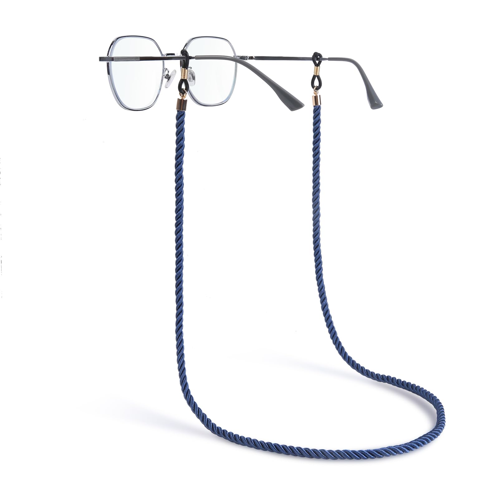 Payivsve Cinta para gafas de sol, correa larga para gafas de sol y presbicia, cadena de gafas para colgar, anticaída, Länge 76cm