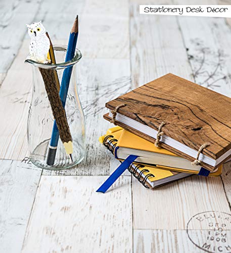 Planet Pens White Owl Novelty Pen - Cute Fun & Unique Kids & Adults Office Supplies Ballpoint Pen, Forest Wild Bird Writing Pen Instrument For Cool Stationery School & Office Desk Decor Accessories - Thumbnail 5