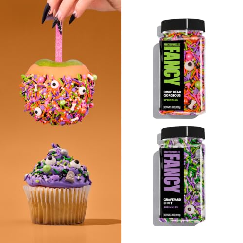 Image of Fancy Sprinkles Trick or Treat Halloween Sprinkle Set 2 Pack (0.5c)