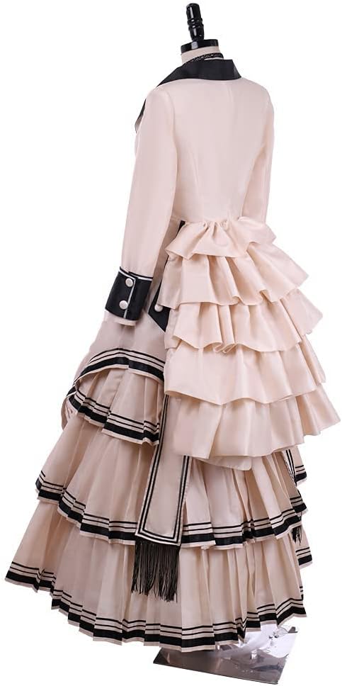 Vintage Victorian Gothic Cosplay Costume Civil War Southern Belle Ball Gown Dress Theater Edwardian Dress - Image 3