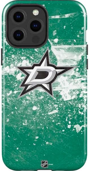 Skinit Impact Phone Case Compatible with iPhone 14 Pro Max - Officially Licensed NHL Dallas Stars Frozen Design