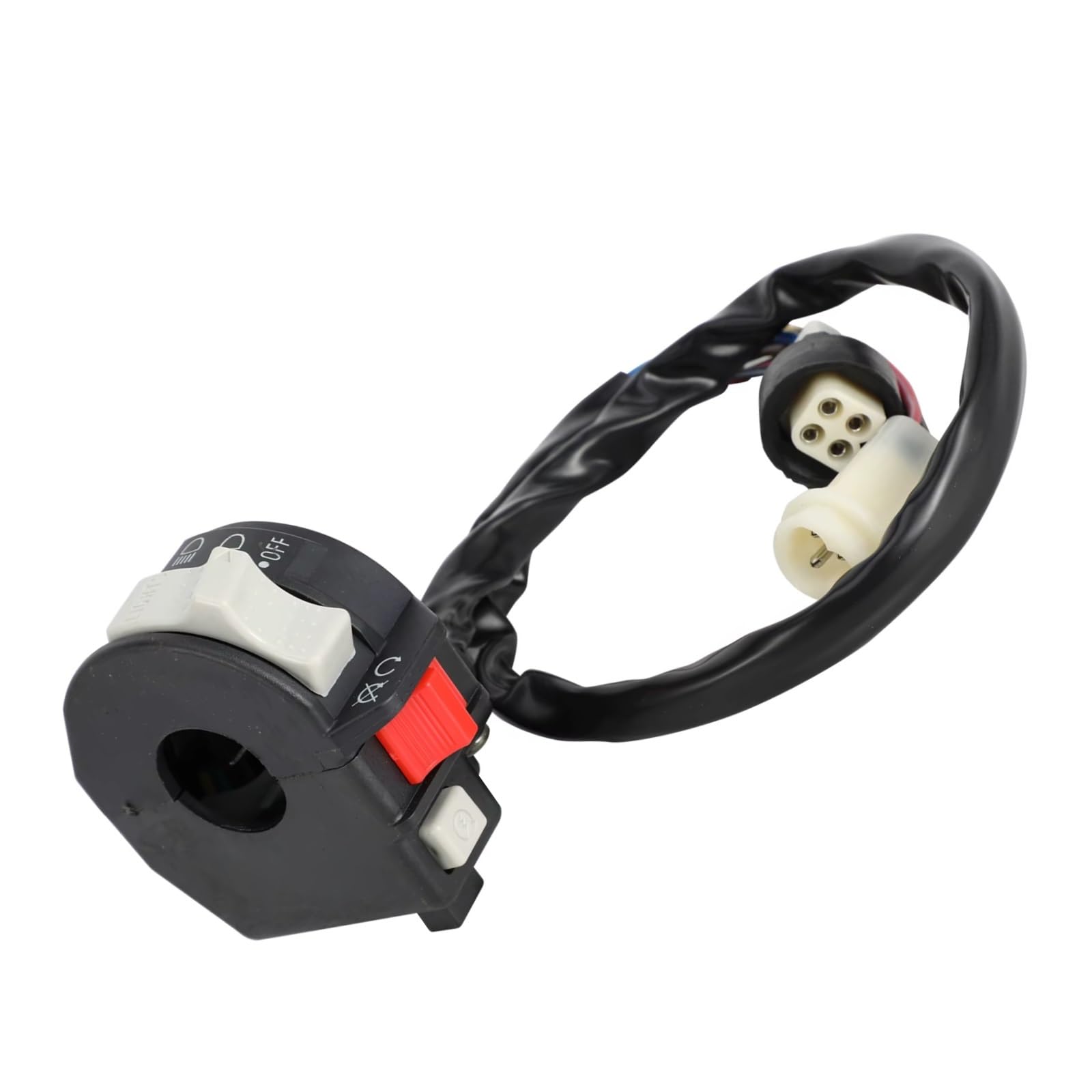 Interrupteur guidon moto YFM250 350 commande gauche - 7