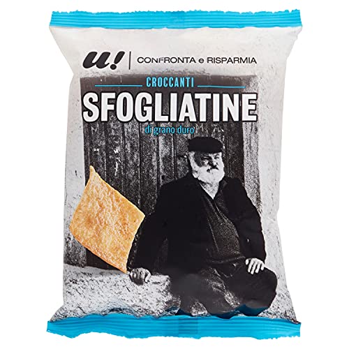 U! Confronta e Risparmia Sfogliatine Croccanti di Grano Duro, 70g