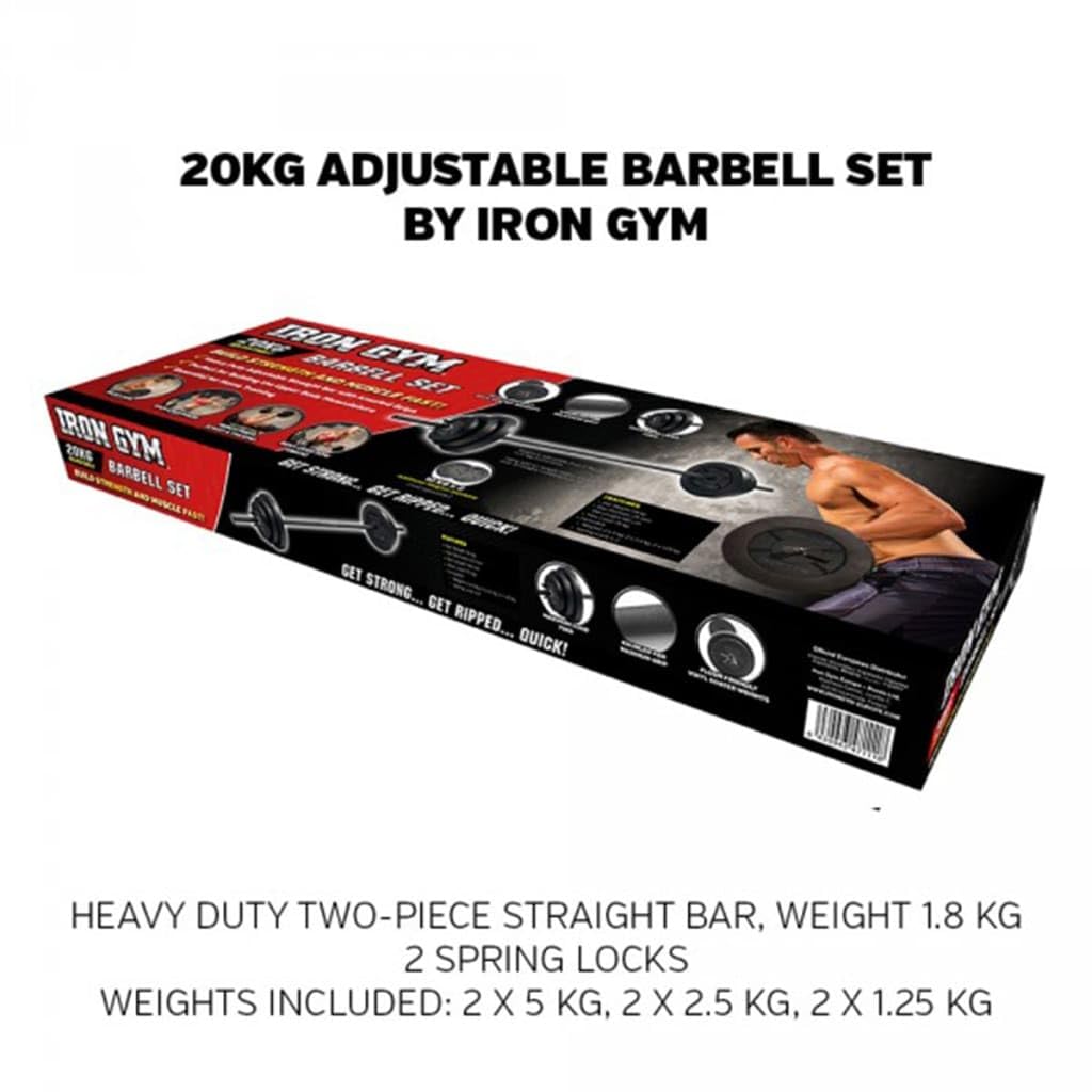 Iron Gym IRG034 Regulowany zestaw hantli 20 kg