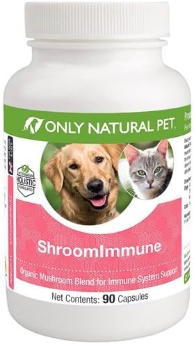 Only Natural Pet ShroomImmune 90 Capsules