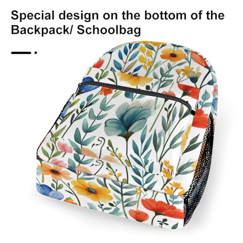 Sac à dos imprimé fleurs pour accompagner chaque étape de leur scolarité