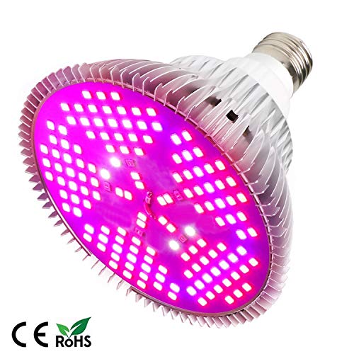 100W Led Grow Light Bulb, Fauna Full Spectrum Grow Lights for Indoor Plants