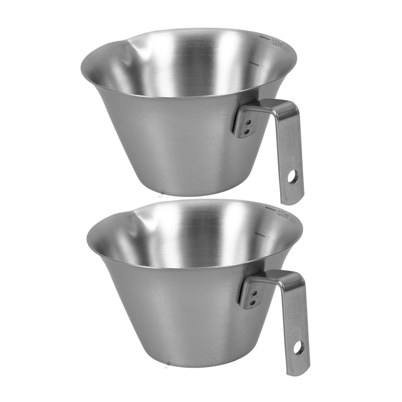 MAGICLULU 10 Piezas Taza De Extracción De Acero Inoxidable Taza De Con Escala Taza De Expreso Casera Taza De De Acero Inoxidable Taza De Expreso Taza Para Preparar