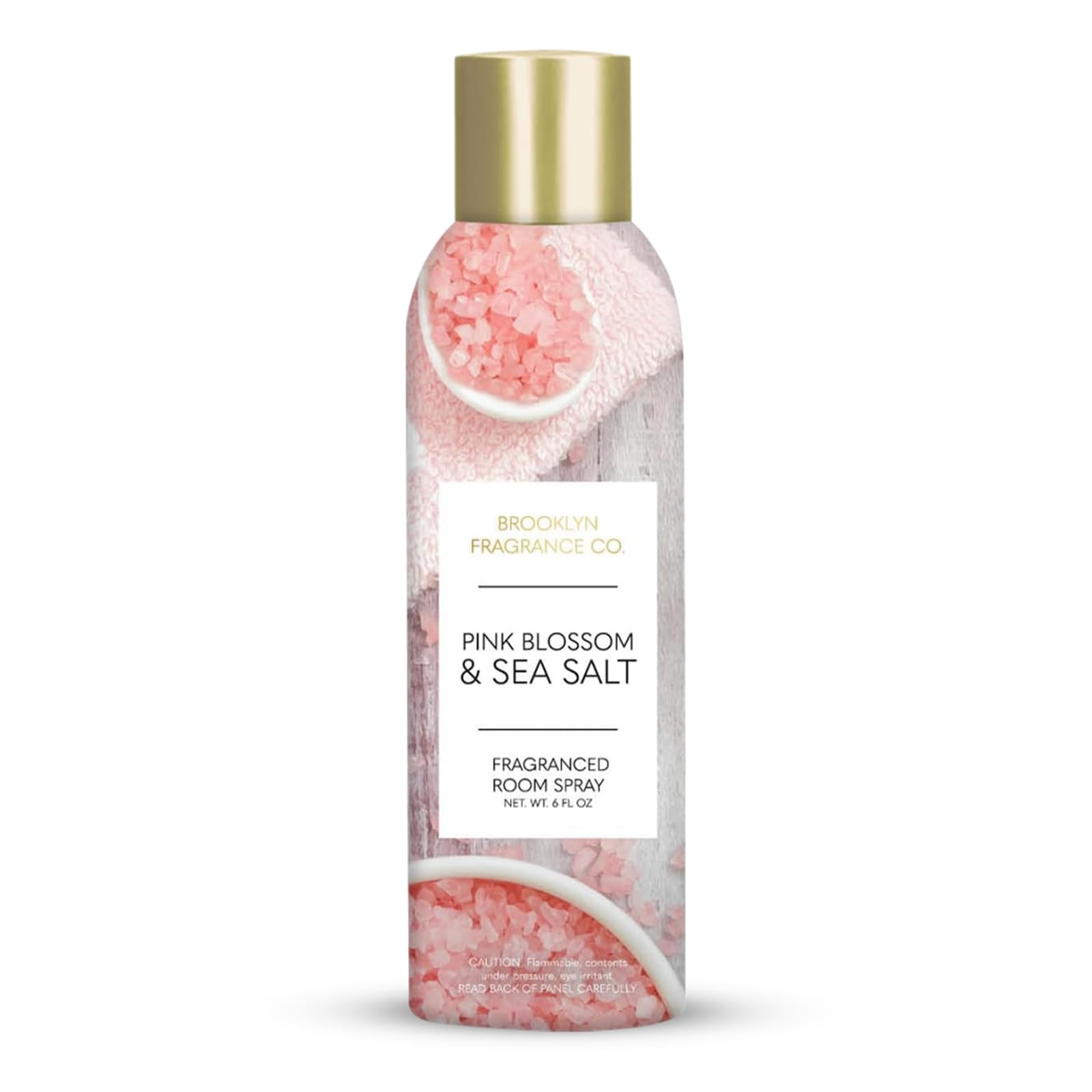 Brooklyn Fragrance Co Spring Spa Room Spray Premium Pink Blossom Sea Salt Air Freshener -Long lasting home Fragrance