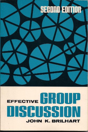 Effective Group Discussion, 2nd Edition 0697041441 Book Cover