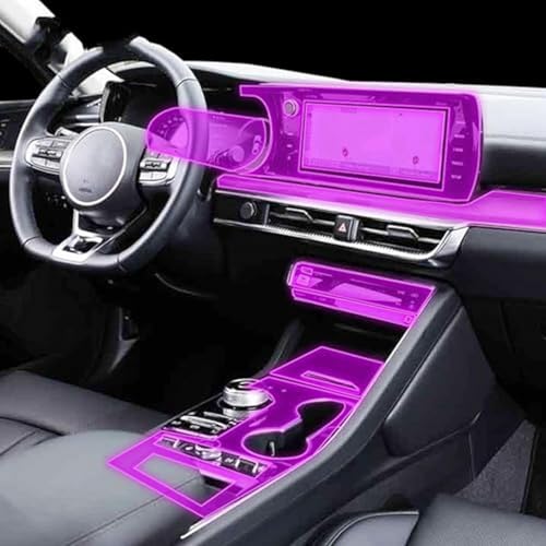 Película transparente TPU-PPF de alta gama para interior de Kia K5 DL3
